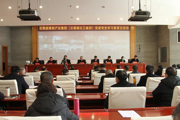 云煤（创世大发）集团党委召开党史学习教育总结聚会