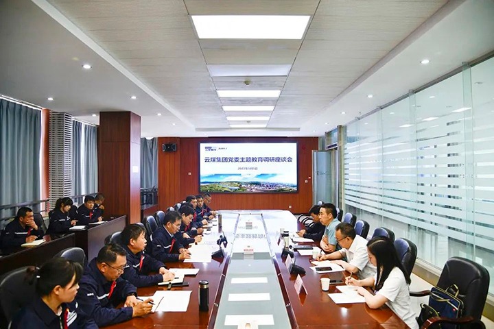 【主题教育】云煤（创世大发）集团党委副书记、工会主席王鑫到先锋化工公司开展主题教育调研