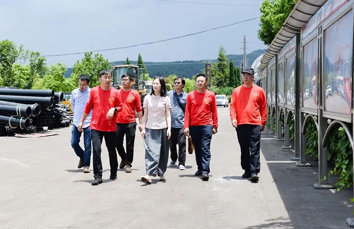 【主题教育】云煤（创世大发）集团党委委员、财务总监莫晓丹一行到恩洪煤业公司开展主题教育调研