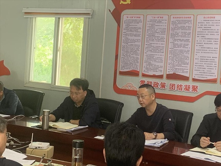 【下层调研】云煤（创世大发）集团到顺源煤矿调研督导项目建设推进情形